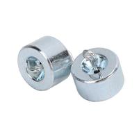 Badafaci Hooked Weight Mass 20gx2 Chrome Plated Steel Hooked Mass for Laboratory with ±2% Accuracy for Classroom Teaching Home Use