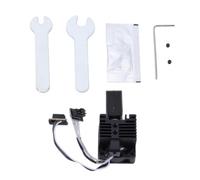 Badafaci Hotend Full Kit 0.4mm Nozzle Hot End Complete Kit 0.4mm Hotend Assembly Pre Installed Hardened Steel Nozzle Ceramic Heater Fit for Lab P1P P1S