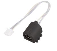 Badafaci Hotend Heating Assembly 80W Ceramic Heater with Integrated Terminal Connector for 3 Maximum Combo