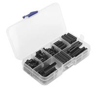 Badafaci IC Sockets Adapter, Durable 8 Pin DIP Sockets for College Students and Engineers, Compact Design, Versatile Applications and Long Service Life