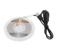 Badafaci LED Light Strip, USB Powered Warm White TV Backlight, 5m Self Adhesive Light Fixture with 1m Cable, 120 Degree Beam, for TV Monitor Background Decoration