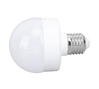 Badafaci Magnetic Light Bulb E26 Rechargeable Battery Operated Lamp with Remote Control ABS RGB Dimmable Timer 1000mAh for Bedroom Wall Sconce Emergency Use
