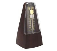 Badafaci Mechanical Metronome for Piano Guitar Violin Bass Drums 40-208 BPM with Wood Grain Finish ABS Plastic Steel Tempo Range Beat Selection for Music Practice