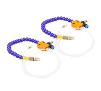 Badafaci Mist Coolant Lubrication Spray System, Brass and Plastic, Saves 80 Percent Cooling Liquid, Optimizes CNC Lathe Performance for Engraving.