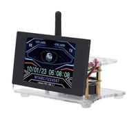 Badafaci MMDVM Digital Voice Modem, 3.5 Inch Color Screen Hotspot Module with WLAN Ethernet Port, for Digital Voice Communication Data Transmission Remote Control