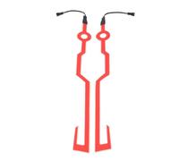 Badafaci Motorcycle Helmet Light Strip, High Brightness LED Light Strip, PVC Design, Suitable for Night Riding and Outdoor Activities