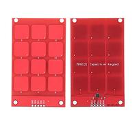 Badafaci MPR121 Capacitive Touch Keyboard 12 Button Keypad High Sensitive Control Panel with I2C Output for Replacement of Traditional Buttons