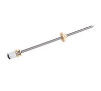 Badafaci N20 DC Gear Motor with Metal Gears, Low Noise High Torque, 160mm Long Output Shaft for Electronic Locks Robots Smart Cars Cameras (DC12V 60RPM)
