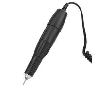 Badafaci Nail Drill Handpiece Handle Electric Nail Drill Polisher 35000RPM Adjustable Direction Aluminum Alloy 3/32in Collet with Ball Bearings for Engraving Jewelry