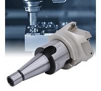 Badafaci NT30 FMB27 Collet Chuck Holder, BAP400R 6 Flute Right Angle Milling Cutter with APMT1604 Inserts, for High Milling and Long Service Life (NT30-FMB27+80 disc+1604APMT Grains (10)