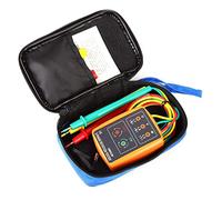 Badafaci Phase Rotation Tester, Accurate 3-Phase Sequence Tester with LED Indicator for Motor Testing, AC Voltage 60V to 600V, Electrical Technicians