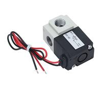 Badafaci Pneumatic Solenoid Valve G1/4 2 Position 3 Way Air (DC 12V)
