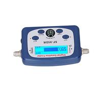 Badafaci Portable Digital TV Satellite Finder, ABS Material with Amplifier, LED Display, 950-2150MHz Signal Meter for Camping and Outdoor Use