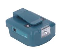 Badafaci Power Supply Inverter, 18V to 12V DC 2A USB QC3.0 Type C PD18W Output, with 300lm LED Flashlight, for BL1830 BL1850 18V Lithium Battery Charger Smartphone Camera