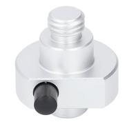 Badafaci Prism Pole Adapter Surveying Quick Adapter 36mm Aluminum Alloy One Hand Operation for GPS RTK Total Sta