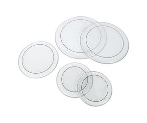 Badafaci Professional PET Drumhead Pack Set Clear Standard Drum Head Skin Replacement Transparent Musical Instruments Accessories, Enhance the Visual Appeal of Your Drum Kit with Our
