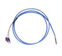 Badafaci PT100 Temperature Sensor Probe, Stainless Steel Probe with Silver Plated PTFE Wire and Y Shaped Terminal, for Water Tanks Fish Tanks Swimming Pools