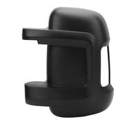 Badafaci Rearview Mirror Cover, ABS Black Side Mirror Cap Replacement with Back Buckle, Protective Exterior Cover, for 250 2006 and After Drivers Seeking a Clean Exterior Look (Front Left)