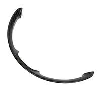 Badafaci Steering Wheel Panel Frame, ABS Carbon Fiber Look Steering Wheel Panel Cover, Lower Trim Accent, 1 Piece Interior Decor for Cross Sienta Drivers