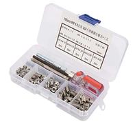 Badafaci Thread Repair Insert Kit, 105 Piece Stainless Steel (M5*0.8 boxed)