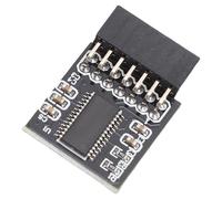 Badafaci TPM 2.0 Module 14Pin Encryption Security Board, LPC Interface Motherboard Upgrade for Enhanced PC Protection Compatible with Standard Computer Architecture