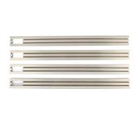 Badafaci Track Saw Rail Joining Set, Aluminum Alloy Adjustable Backing Plates, 600mm Parallel Rail System for Woodworking Projects