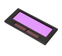 Badafaci Welding Lens Filter Solar Auto Darkening Welding Helmet Lens Universal Fit DIN15 with High Clear View LCD Filter for UV/IR Protection