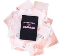 Badass Affirmation Cards,53 Daily Motivational and Inspirational Affirmations For Women,Positive Motivational Inspirational