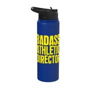 Badass Athletic Director AD Administrator Apparel Stainless Steel Insulated Water Bottle