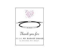 Badass Gifts For Women, Be Kind Of A Badass Bracelet Stainless Steel Bracelet We Always Have Each Other's Back With Hidden Message Bracelets Friendship Adjustable Jewelry Gifts For My Best Friend