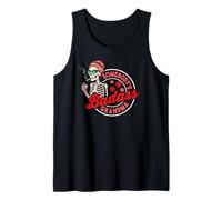 Badass Grandma Skeleton Cool Retro Funny Design for Women Tank Top