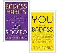 Badass Habits & You Are a Badass By Jen Sincero 2 Books Collection Set