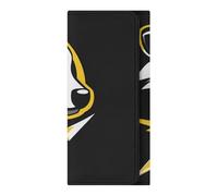 Badass Honey-Badger Trifold Long Wallet for Men Women PU Leather Card Holder Purse Clutch