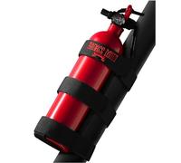 Badass Moto Fire Extinguisher Mount for Jeep Wrangler Roll Bar - Easy 1 Min. Install with No Tools For JK JKU JL TJ CJ. Stainless Hardware. Accessories. For Jeep Lover Gifts. Extinguisher not Included