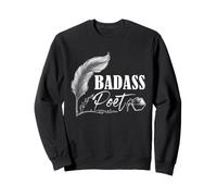 Badass Poet Writer Poetry Lover Bold Quill Slam Quote Sweatshirt