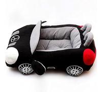 BADASS SHARKS Car Shaped Dog Cat Bed Warm Pet House Cool Teddy Sofa Puppy Nest 70x50cm Cushion Kitten Padded Kennel Soft and Cozy Pet Bed with Mat Pillow and Car Design