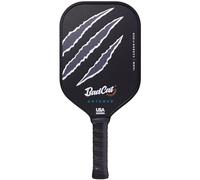 BadCat Untamed Pickleball Paddle | Raw T700 Carbon Fiber for Max Spin, Power & Control | 16mm Pro Lightweight Thermoformed Design | USAPA Approved Elongated Pickle Ball Paddle | Comfort Grip | Shadow