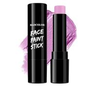 BADCOLOR Pastel Purple Face Body Paint Stick, Non-toxic Full-coverage Cream Eye Black Stick for Ursula Witch Sorceress Fairy Ghost Bride Unicorn Alien Mermaid Halloween SFX Special Effects