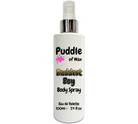 Baddest Boy Body Spray - 100ml Eau de Toilette (EDT) - Atomiser Mist - Aftershave Scent - Vegan Friendly - Puddle of Wax - Made in the UK