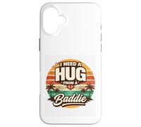 Baddie Humor Funny Joke Internet Meme Hug From a Baddie Joke Case for iPhone 16 Plus