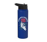Baddie with A Dead Daddy Stainless Steel Insulated Water Bottle