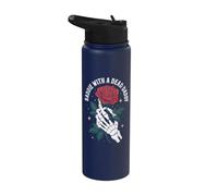 Baddie with A Dead Daddy Stainless Steel Insulated Water Bottle