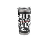 Baddie with Dead Daddy Club Stainless Steel Insulated Tumbler