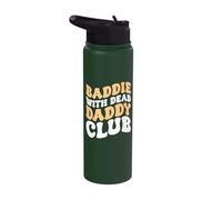 Baddie with Dead Daddy Club Stainless Steel Insulated Water Bottle