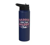 Baddie with Dead Daddy Club Stainless Steel Insulated Water Bottle