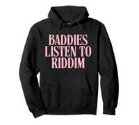 Baddies Listen To Riddim - EDM Rave Festival Pullover Hoodie