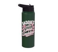 Baddies with Dead Daddies Stainless Steel Insulated Water Bottle