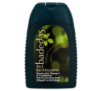 Badedas 3-in-1 Revitalising Shower Gel, Shampoo and Conditioner 200ml