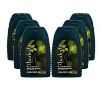 Badedas 3-in-1 Revitalizing Shower Gel Shampoo and Conditioner having a rich formulation with extract of horse chestnut and the distinctive Badedas Fragrance, 200 ml Pack of 6