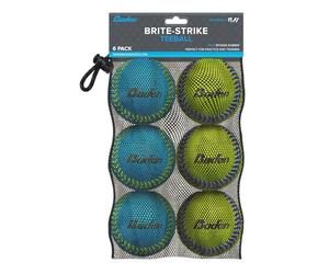 Baden | Brite Strike | Soft Sponge Rubber Baseball 6-Pack | Perfect for Beginner Youth Players Practice, Training & Fun Outdoors